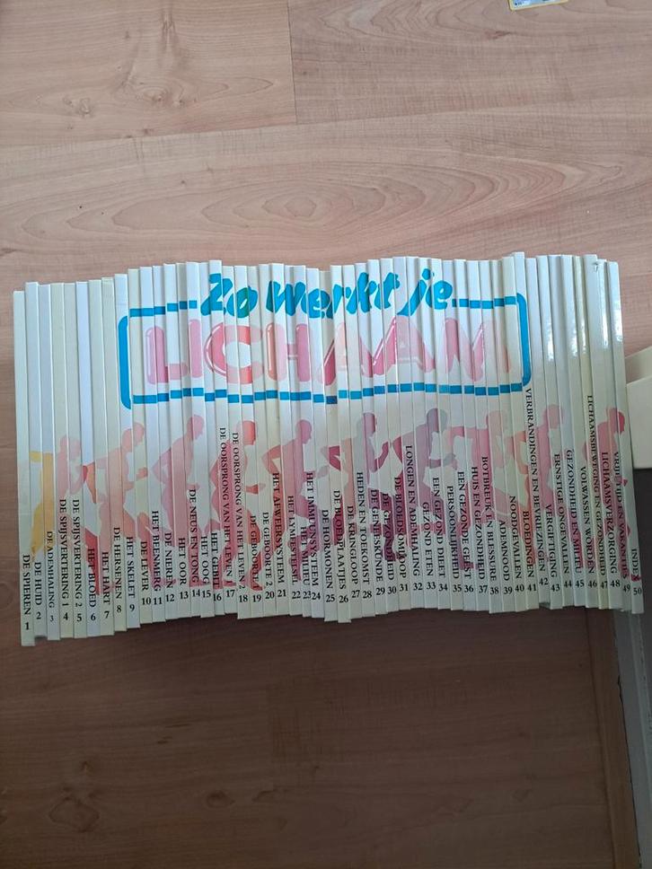 Zo werkt je lichaam, compleet, Boeken, Kinderboeken | Jeugd | 10 tot 12 jaar, Ophalen of Verzenden