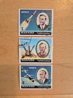Manama 1972 ruimtevaart, Ophalen of Verzenden, Gestempeld, Midden-Oosten