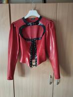 Latex top van DeMask, Maat 38/40 (M), Overige typen, Verzenden, Zwart