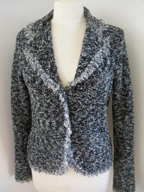 PUBLIC vest zwart wit maat 38, Kleding | Dames, Truien en Vesten, Zo goed als nieuw, Maat 38/40 (M), Wit, Ophalen of Verzenden