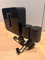 Sonos Sub generatie 1 en Sonos play 1 inclusief muurbeugels!, Audio, Tv en Foto, Luidsprekers, Subwoofer, Ophalen of Verzenden