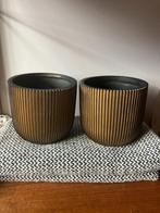 Planten pot goud Intratuin, Kunststof, Rond, Nieuw, Tuin