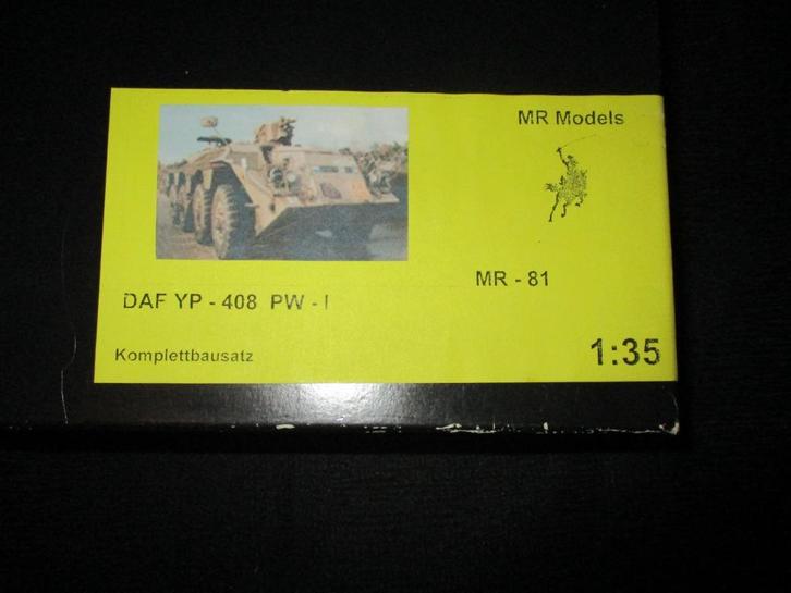 H-550,MR,MODELS 1-35,NO,MR-81,DAF YP-408 wheeled APC NL, Hobby en Vrije tijd, Modelbouw | Auto's en Voertuigen, Nieuw, Overige typen