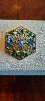 Antieke Jugendstil broche ,1930., Ophalen of Verzenden, Zo goed als nieuw, Overige materialen