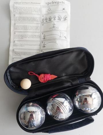 Jeu de Boules Petanque (but - meettouw & spelregels), NIEUW beschikbaar voor biedingen