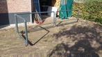 balustrade / trap hek met glas, Tuin en Terras, Ophalen of Verzenden, Gebruikt, IJzer, Overige typen
