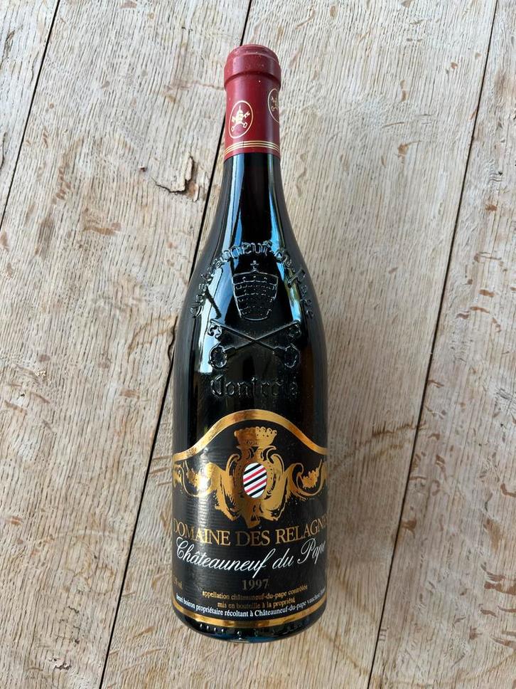Châteauneuf-du-Pape 1996 Domaine Des Relagnes, Verzamelen, Wijnen, Nieuw, Rode wijn, Frankrijk, Vol, Ophalen