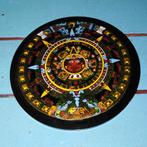 Aztec kalender La Piedra Del Sol of Calendario Azteca, Ophalen, Gebruikt