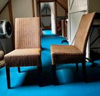 Lloyd Loom stoelen, Huis en Inrichting, Stoelen, Ophalen, Bruin, Riet of Rotan, Vier