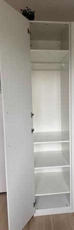 IKEA PAX kast 50x58x236, zeer compleet. WIT.  in WAGENINGEN, Ophalen, 200 cm of meer, 50 tot 100 cm, Zo goed als nieuw