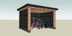 fietsenberging of veranda bouwpakket, Ophalen, Nieuw, Hout, Fietsenberging