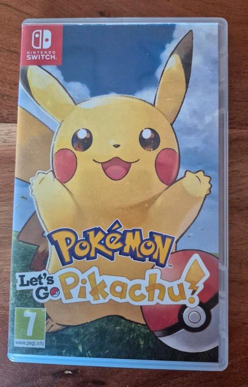 Pokemon Let's Go Pikachu || Nintendo Switch Game, Spelcomputers en Games, Games | Nintendo Switch, Zo goed als nieuw, Avontuur en Actie