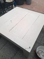 salontafel, Huis en Inrichting, Tafels | Salontafels, Ophalen, Gebruikt, 50 tot 75 cm, Vierkant