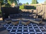 Luxe steigerhouten hoekbank Loungebank bank SHOWROOM OPEN !!, Bank, Steigerhout, Nieuw, Ophalen of Verzenden