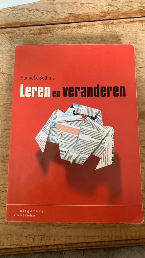 Sanneke Bolhuis - Leren en veranderen, Boeken, Wetenschap, Zo goed als nieuw, Sociale wetenschap, Ophalen of Verzenden