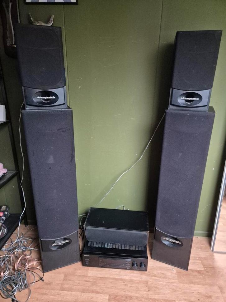 Wharfedale luidsprekerset - Kenwood versterker, Auto diversen, Autospeakers, Gebruikt, Ophalen