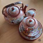 Japans Theeservies met Gebaksbordjes, Antiek en Kunst, Antiek | Servies compleet, Ophalen of Verzenden
