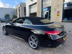 Mercedes-Benz C-klasse Cabrio 180 Edition 1- AMG Pakket-NAV, Auto's, Automaat, Cabriolet, 4 stoelen, Zwart