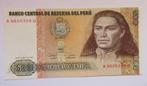 Peru 500 Intis 1987, Postzegels en Munten, Bankbiljetten | Amerika, Verzenden, Zuid-Amerika