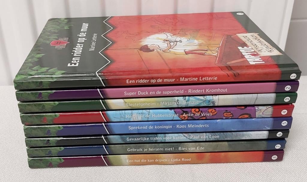 8 leesboeken. 1 verzameling. Taptoe. Nieuw., Boeken, Kinderboeken | Jeugd | 10 tot 12 jaar, Ophalen of Verzenden, Zo goed als nieuw