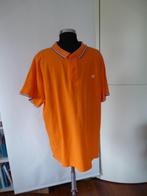 oranje polo met rood wit blauw afgewerkt , mt XXL Zeeman, Overige typen, Ophalen of Verzenden, Zo goed als nieuw, Oranje of Koningsdag