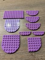lego grondplaten middel lavendel, samen voor 2 euro, Ophalen of Verzenden, Zo goed als nieuw, Losse stenen, Lego