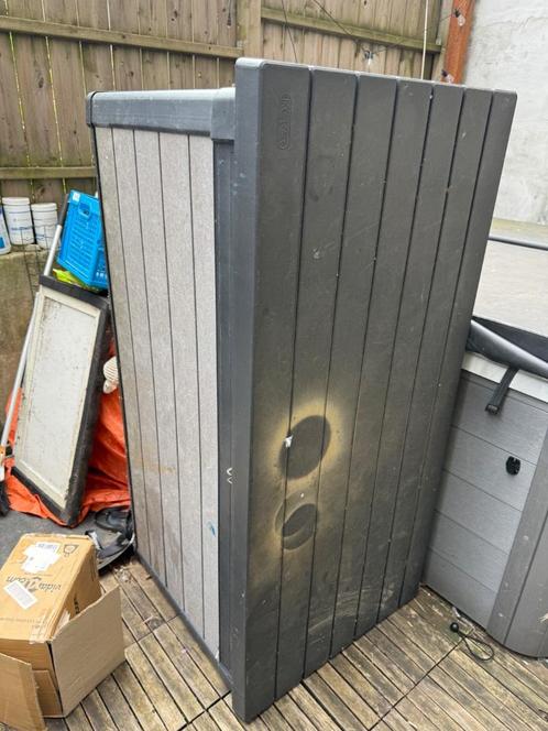 Keter Obperbox - 623 L, Tuin en Terras, Bergingen en Tuinkasten, Gebruikt, Containerberging, Kunststof, Ophalen