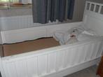 oud (jaren '50) houten kinderbed, Ophalen, Gebruikt, Lattenbodem, Minder dan 140 cm