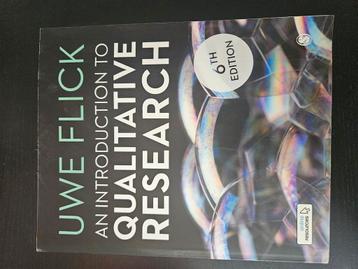 Uwe Flick, An introduction to qualitative research, 6th ed.  beschikbaar voor biedingen