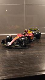 Ferrari F1-75 Sainz 55 Monza '22 Bburago Nieuwstaat, Hobby en Vrije tijd, Modelauto's | 1:18, Ophalen of Verzenden, Nieuw, Auto