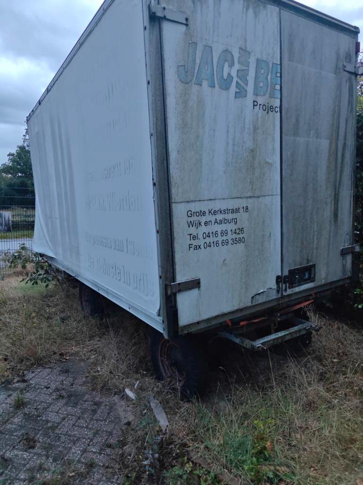 Laadperron laadbrug 12 ton en alu laadbak zie advertentie, Zakelijke goederen, Machines en Bouw | Keten en Containers, Ophalen