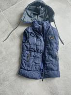 Philipp Plein bodywarmer met capuchon donkerblauw, Kinderen en Baby's, Kinderkleding | Maat 104, Ophalen of Verzenden, Zo goed als nieuw