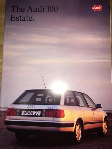 Audi 100 Estate Avant 1993 + Procon-ten brochures/folders beschikbaar voor biedingen