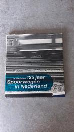 125 jaar Spoorwegen in Nederland, Verzamelen, Ophalen of Verzenden, Gebruikt, Trein, Boek of Tijdschrift