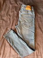 Jack & Jones skinny Liam jeans blauw mt 152 spijkerbroek, Broek, Ophalen of Verzenden, Zo goed als nieuw, Jongen