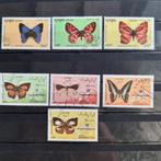 postzegels vlinders, Postzegels en Munten, Postzegels | Thematische zegels, Verzenden, Gestempeld, Dier of Natuur
