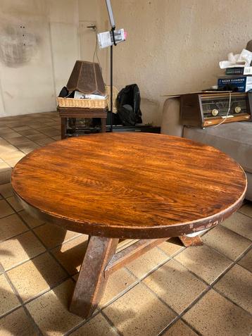 Vintage eiken Salontafel beschikbaar voor biedingen