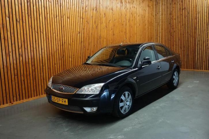 Ford MONDEO HB 2.5 V6 170PK PLATINUM AUTOMAAT/ APK 12-2025, Auto's, Ford, Bedrijf, Mondeo, ABS, Airbags, Airconditioning, Boordcomputer