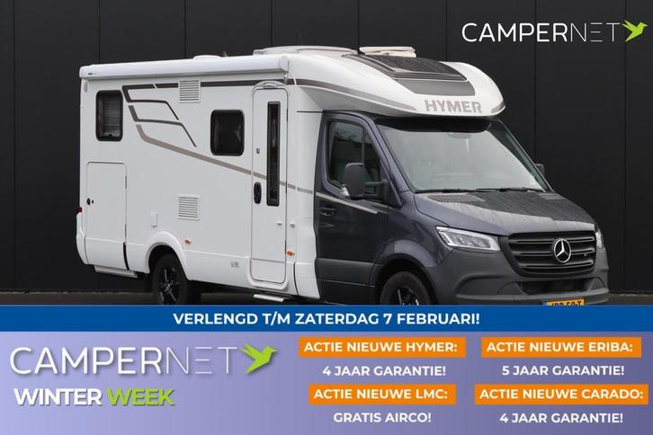 Hymer BMC-T 580 170pk Automaat | Lithium accu | Hymer SLC Ch, Caravans en Kamperen, Campers, Bedrijf, tot en met 2, Half-integraal