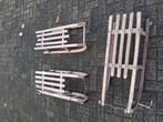 Houten slee, 3 st., Antiek en Kunst, Ophalen