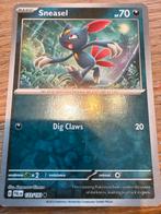 Pokémon Sneasel 133/193 - Paldea Evolved, Ophalen of Verzenden, Zo goed als nieuw, Losse kaart