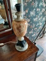 Marmeren tafellamp 52cm., Ophalen of Verzenden