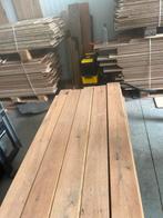 40 m2 massief eiken parketvloer . 14,5 cm breed 2 cm dok, Parket, Gebruikt, 2e hands product geen info bekend, 2e hands product geen info bekend