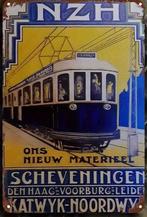 Retro metalen affiche NZH (20x30 cm), Hobby en Vrije tijd, Overige merken, Gelijkstroom of Wisselstroom, Brug, Tunnel of Gebouw