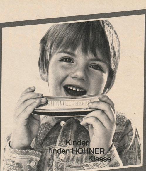 Retro reclame 1971 Hohner mondharmonica vreugde, Verzamelen, Retro, Overige typen, Verzenden