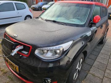 Kia Soul EV 2016 Zwart beschikbaar voor biedingen