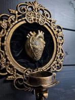 Barok Lijst met Anatomisch Hart & Theelicht - Uniek!, Ophalen of Verzenden
