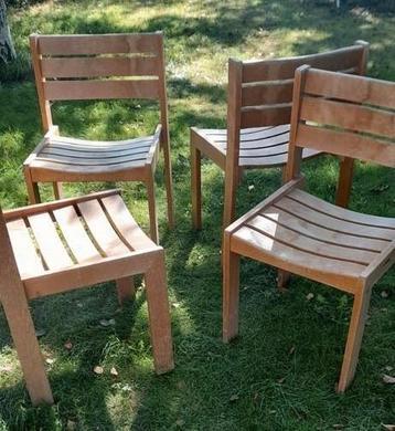 Vintage eetkamer stoelen beschikbaar voor biedingen