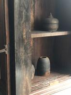 Klein oud houten kastje India oosters sober sleets imperfect, Ophalen