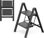 KINGRACK Aluminium 2 Step Ladder, Trap, Nieuw, Ophalen of Verzenden, Opvouwbaar of Inschuifbaar